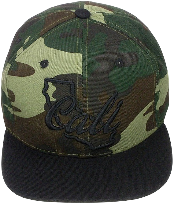 Top Level Cali High Definition Embroidery Snapback Baseball Cap Hat